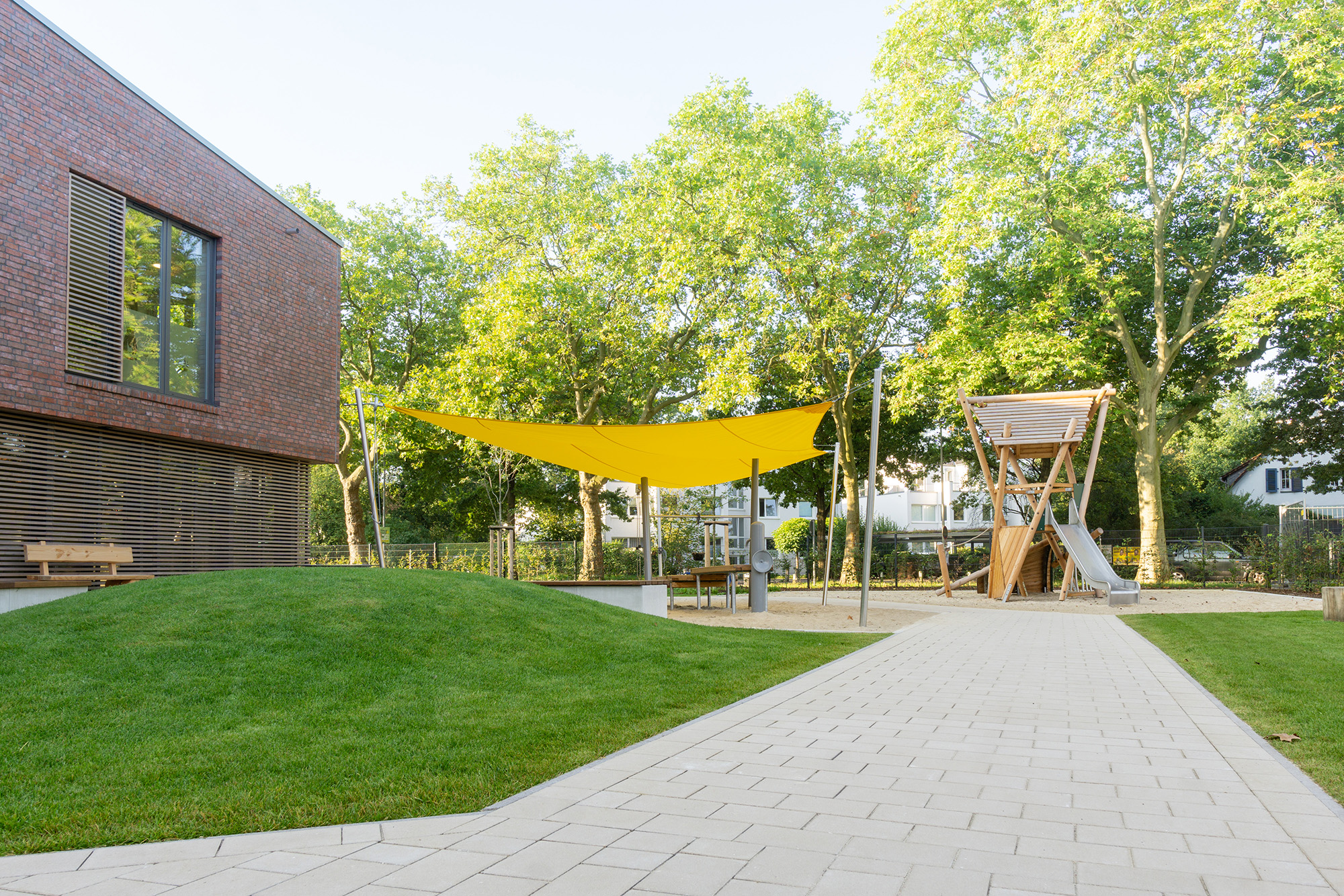 Kita Buchholzer Grün,Landschaftsarchitektur,landscape architecture, Buchholzer Grün