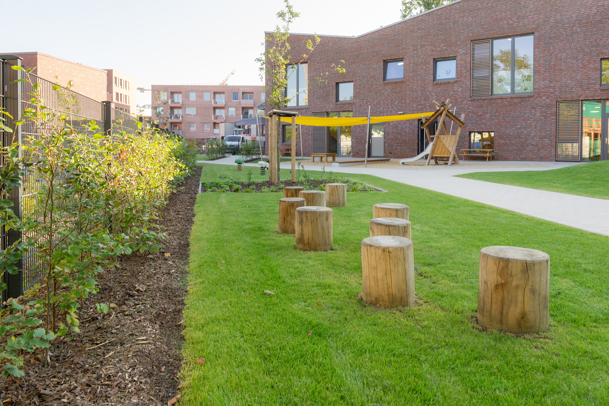 Kita Buchholzer Grün,Landschaftsarchitektur,landscape architecture, Buchholzer Grün